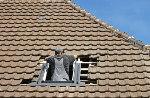 Pose de velux - Ascoux